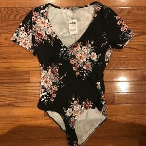 Floral body suit